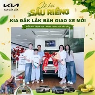 Kia Đắk Lắk - Khoảnh khắc giao xe Kia tại khu vực Krông Pắc.